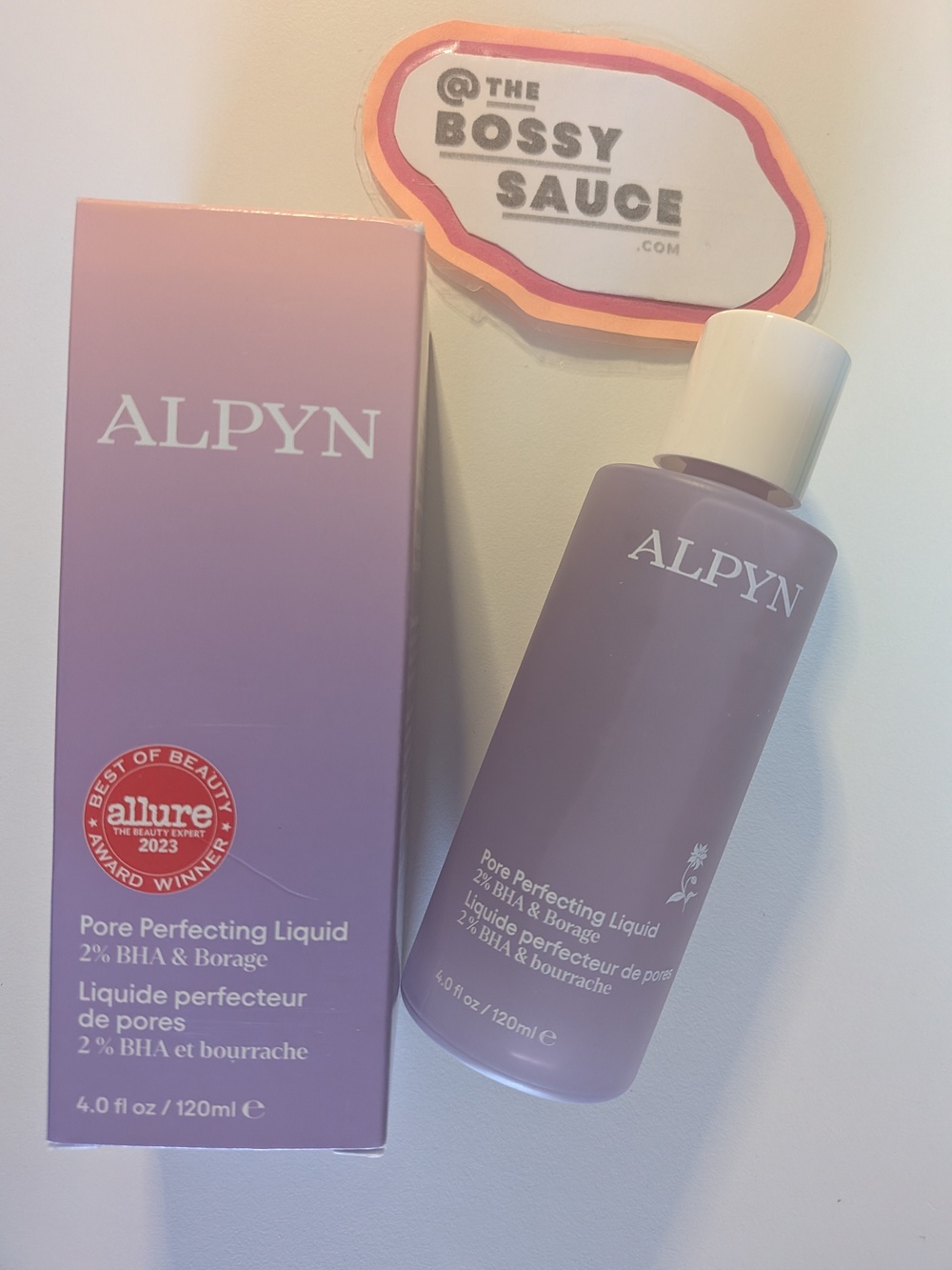 🌸 Alpyn Beauty Pore Perfecting Liquid 2% BHA + Borage NWT 120 ML